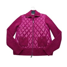 Cardigan Monclear tricot rosa