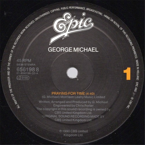 George michael praying for - george,