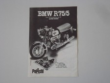 advertising Pubblicità 1974 BMW R75 R 75/5 POLISTIL