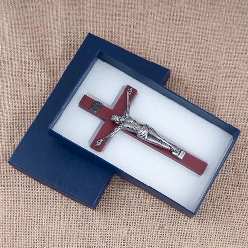 Crocifisso cattolico legno - crocifisso,