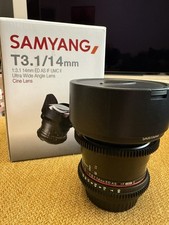Obiettivo Samyang 14mm T3.1