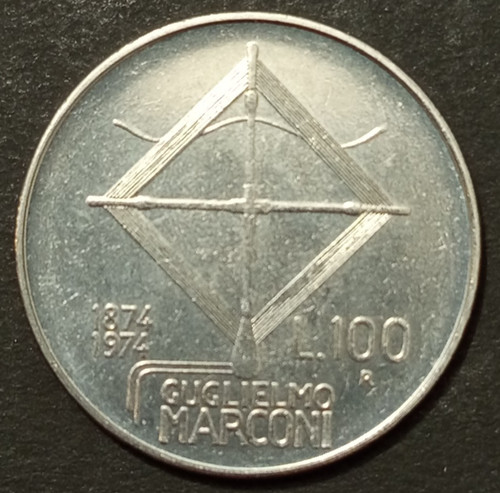 100 lire guglielmo marconi - lire,