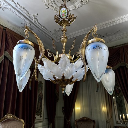 Antico lampadario napoleone - antico,