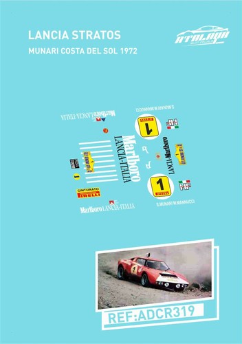 Calcas lancia stratos - lancia, munari