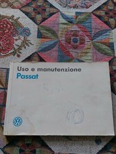 Manuale Uso e Manutenzione della Volkswagen modello Passat del 1989