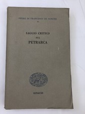 Saggio Critico Sul Petrarca