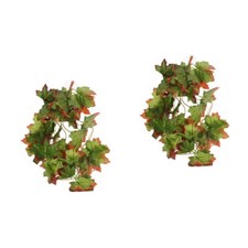  Set di 2 Piante da Terrario Autorità per Rettili Piante di Rettili Artificiali