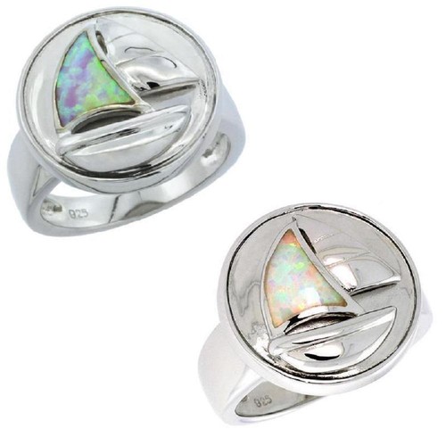 Anello veliero argento - anello,