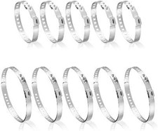 10 Pezzi Fascette Metalliche