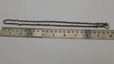 silver pocket watch chain