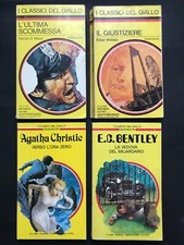 LOTTO 4, I CLASSICI DEL GIALLO Mondadori, 133, 252, 502, 577, 1972-89 o  singoli