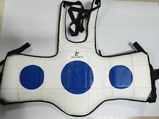 Gimer Corpetto Taekwondo Karate Reversibile Body Protector Double Face Giubbotto