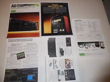 Sansui 1979 Brochure AU-719