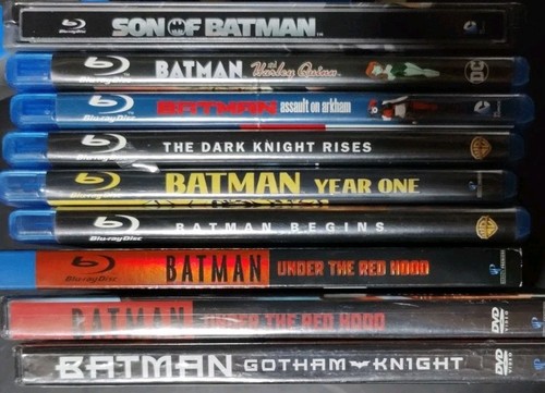 Batman lot blu ray dvd - lot, (blu-ray,