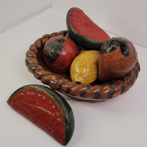 Fruttiera vintage artigianale