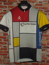 LA VIE CLAIRE MAGLIA BICI CICLISMO SHIRT MAILLOT CYCLISM tg. L