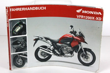 Honda VFR1200X-XD Manuale Uso e Manutenzione Manuale Guidatore Modello Anno 2012-