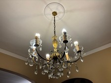 LAMPADARIO ANTIQUARIATO CON