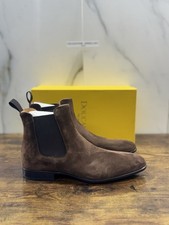 Doucal’s Chelsea Boot  Suede Marrone   Luxury Doucal’s Scarpa Uomo 43