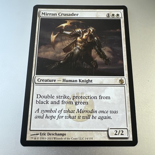 Mtg magic mirran crusader - crusader,