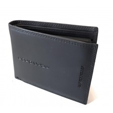 Portafoglio in pelle c/ patta