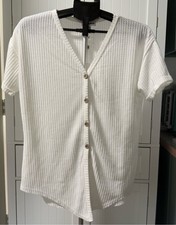 Top donna Macaron bianco