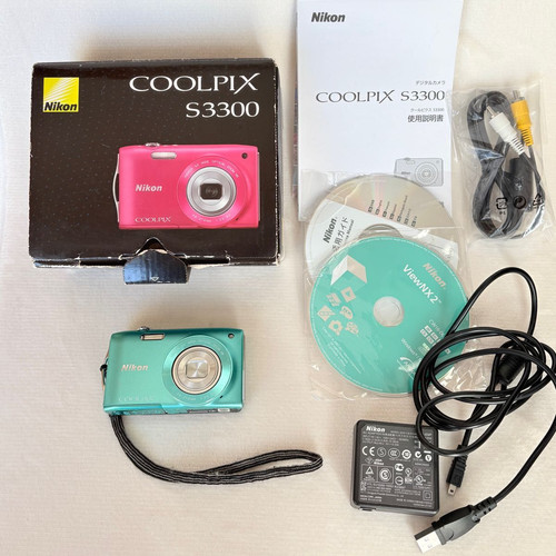 Nikon coolpix s3300 - nikon, verde