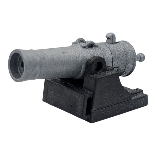 Playmobil cannone argento nero