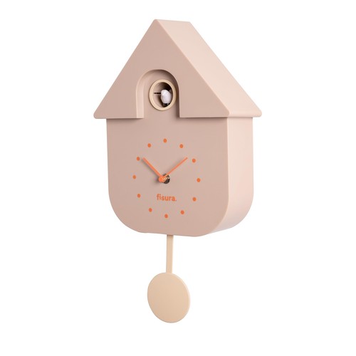 Orologio cucù beige - orologio, a