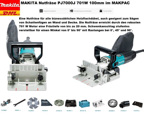 Makita pj7000j makpac 701 w - makita,