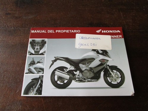 Manuale honda crossrunner - manuale, 2011