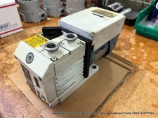 Pompa sottovuoto rotativa a palette Gasballast Leybold Heraeus D1 6B SPEDIZIONE GRATUITA