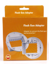 PRL) FLASH GUN ADAPTER FLEXMOUNT NIKON SB 600 800 OLYMPUS FL 36 36R PANASONIC
