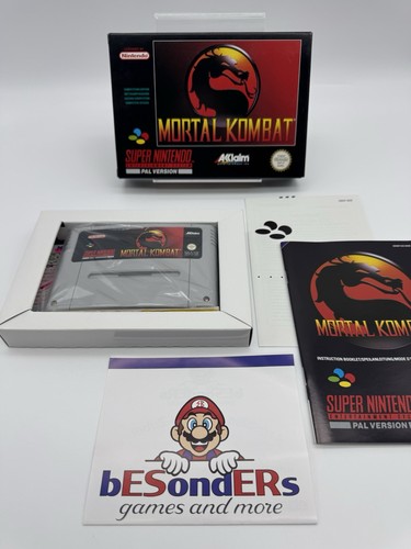 Super nintendo snes mortal - -,