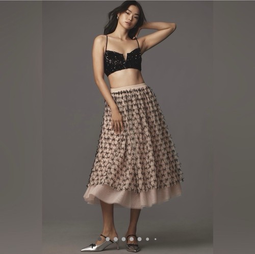 Nuova gonna midi anthropologie - nuova,