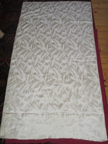 Soie blanche damas - soie, pour