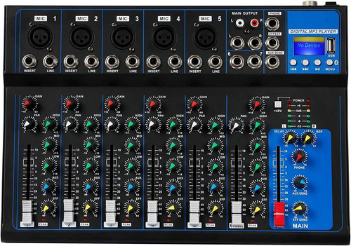 Ht7 mixer audio - audio, portatile