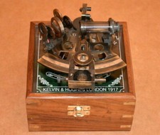 Sestante nautico tedesco in