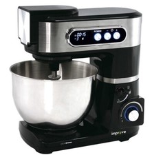 Impastatrice Planetaria Improve 1500w Ciotola Acciaio 7L 6Velocità Display A Led