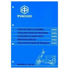 Catalogo ricambi Piaggio Skipper 125 e 150 4T