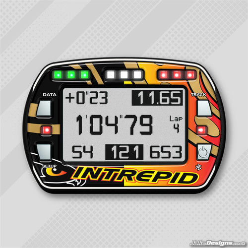 Intrepid sticker gel - sticker, stile