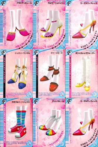 Lotto carte scarpe oshare - 9,