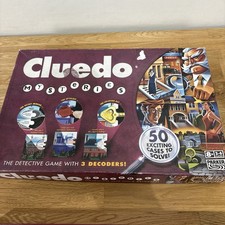 Cluedo 50 Mysteries gioco da tavolo 2005 Parker Games completo buone condizioni 