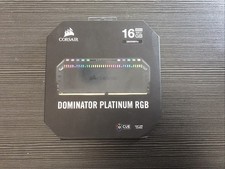 Corsair Dominator Platinum Rgb 16 GB (8GBx2) DDR4 3600MHz 