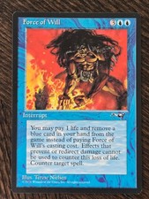Force of Will Alliances MTG