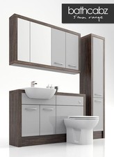 MOBILE DA BAGNO GRIGIO CHIARO