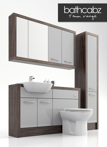 Mobile bagno grigio - mobile, da