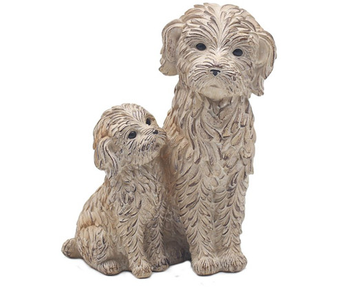 Cockerpoo dog ornament with - dog,