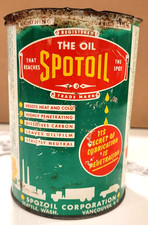Lattina olio vintage SPOTOIL 1