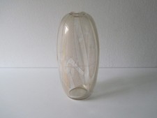 Vaso Vetro Incolore Oro Emporio Armani Seguso Viro Murano Italy Timbro Incisione